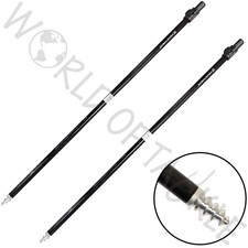 2 Storm Poles for Bivvy Brolly