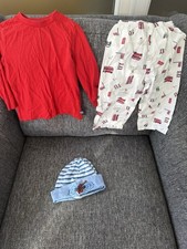 Baby Boy Bundle Of Clothes + Spiderman Hat Size 12-18months