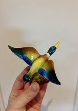 Vintage Hand-Painted Mallard