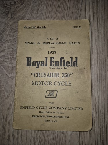 Vintage royal enfield spares - enfield,