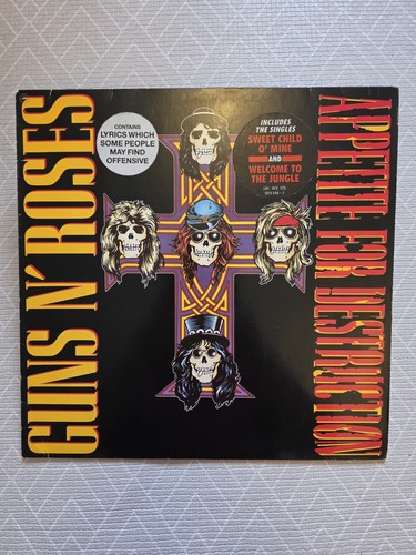 Guns roses - vg+/vg+,