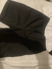 Zara Smart Shorts Black Mens
