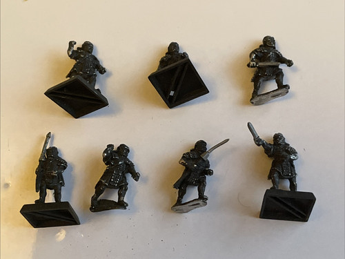 Vintage plastic fantasy guards - plastic,
