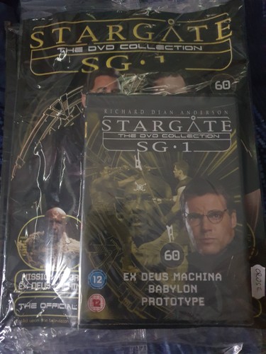 Stargate dvd mazagine issue - mazagine,