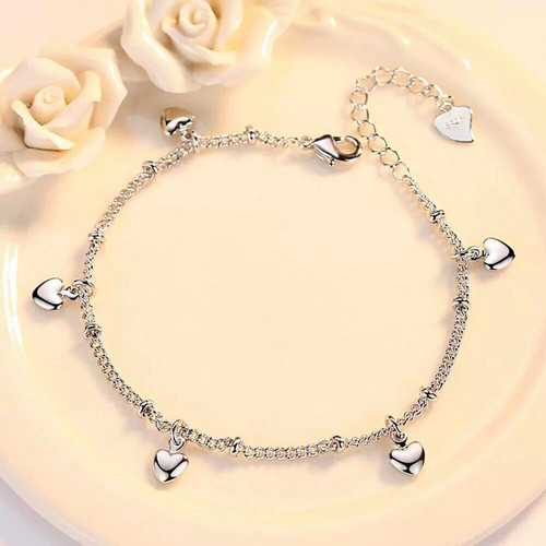 Crystal heart linked - crystal,