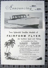 1934 FAIRFORM FLYER BOAT