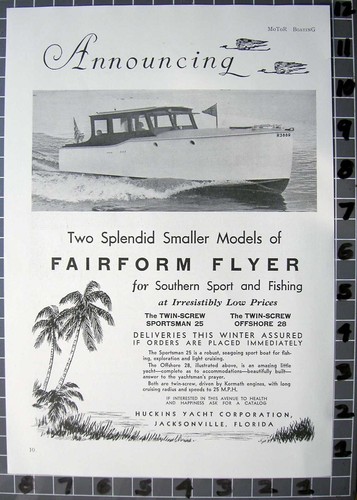 1934 fairform flyer boat - 1934,