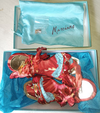 Marciano Red Floral Satin