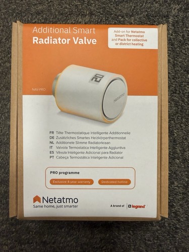 Netatmo smart radiator valve - netatmo,