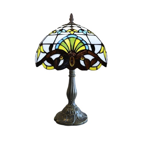 Multicolor tiffany table - tiffany,