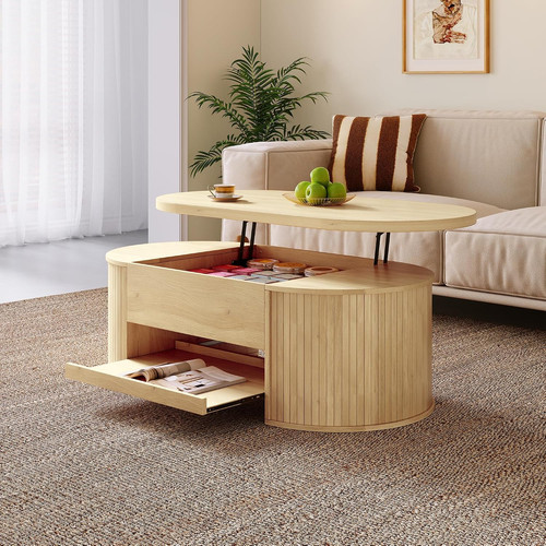 Lift top coffee table - top,