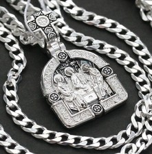 Holy Trinity Icon Pendant 925