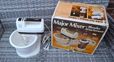 Retro Food mixer Moulinex 395 Mixer, Stand & Revolving Bowl 1980s Fully working 