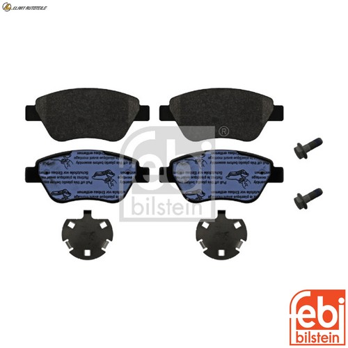 Brake pad set disc - set, 16859