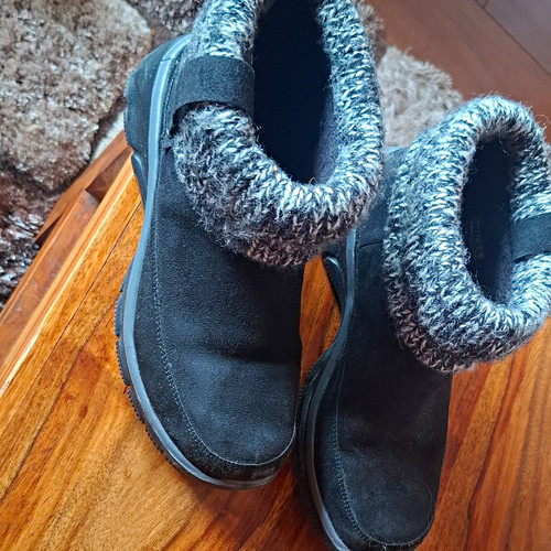 Sketchers black suede women - sketchers,