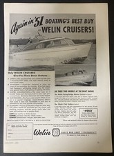 1951 print ad welin cruisers