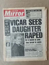 Newspapers Jan-April 1986 back issues  Birthday Gift Tabloid & Broadsheets .