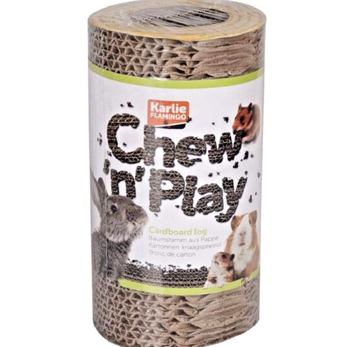 Sharples cardboard log chew - cardboard, :