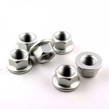 Suzuki GSX-R750 L1-L7 11-20 Aluminium Rear Sprocket Nut Kit Silver