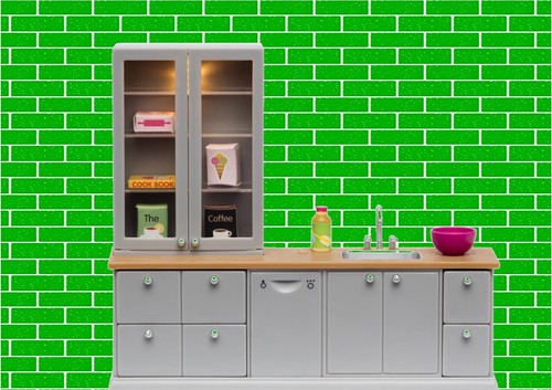 Dolls house wallpaper - dolls,