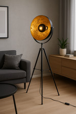 Industrial Tripod Floor Lamp