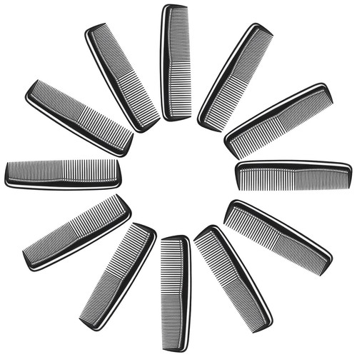 Pack pocket hair comb - 5"pocket,