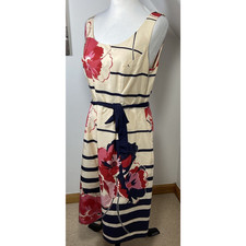 KALIKO Shift Dress Beige Pink