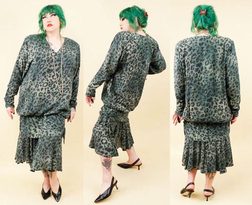 80s vtg drop - drop, waist