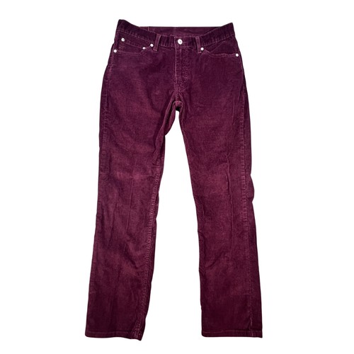 Levi burgundy corduroy 511 - burgundy,