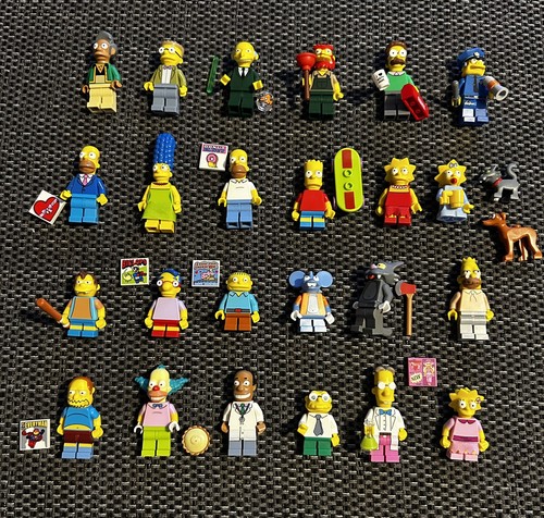 Lego simpsons mini figures - lego,