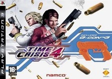 Time Crisis 4 w/ G-Con 3 & Sensors - Sony PS3 PlayStation 3 Shooter Video Game