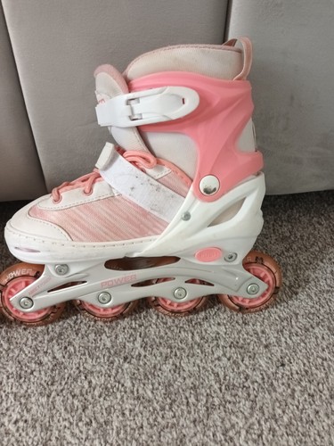 Pink light roller blades - pink,