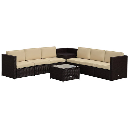 Outsunny 8pcs patio - outsunny,