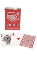 2 Packs of 100% plastic ROYAL PLAYING CARDS POKER PARTY BRIDGE GAME TOY