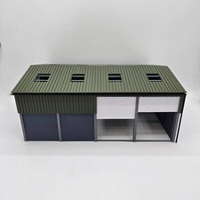 1/43.5 Scale Agricultural Building/Truck Workshop "Build Kit" Diorama O Gauge