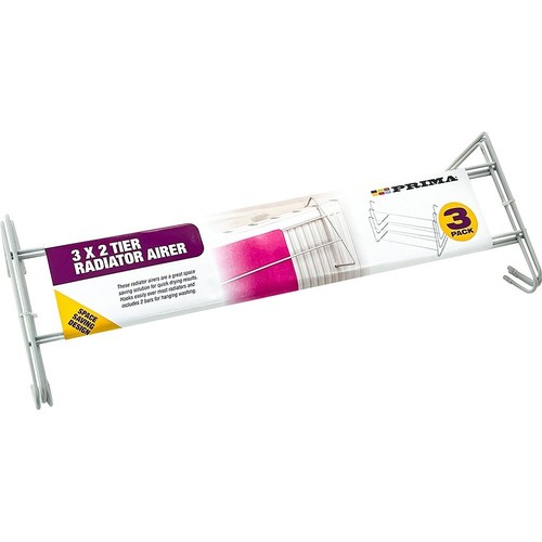 Pack radiator airer 2 - pack,