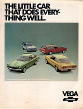Chevrolet Vega 1973 USA Market