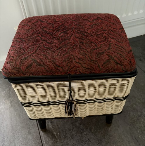 Vintage wicker sewing - vintage,