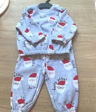 Baby Grey Christmas Track Suit
