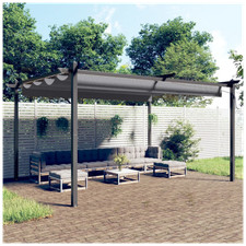 Garden Gazebo 4x3x2.2m