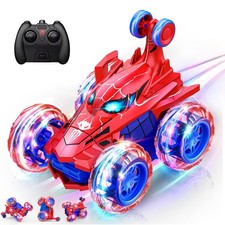 Gifts! Spider-Man RC Stunt Car