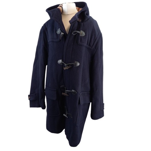 Daks duffle coat size large - coat,