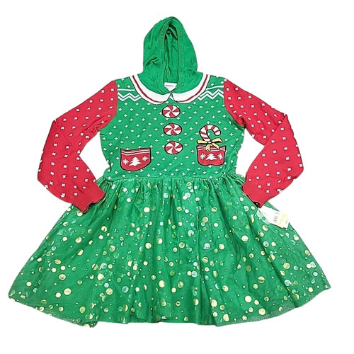 Girls christmas elf sweater - elf,