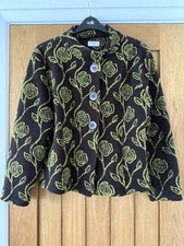 Gorgeous Wool Kaliko Jacket Size 18 - Feels Like Felt to The Touch VGC Lovely