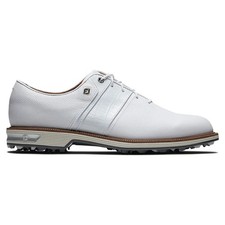 FootJoy Premiere Series Mens Golf Shoes White/White/Light Grey Wilcox-UK11