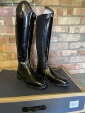 PE Levade Ladies Leather Dressage Riding Boots Uk 6 Wide Black RRP £240