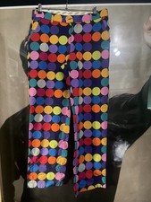 Loudmouth Multicoloured Balls Dark Background Golf Trousers John Daly
