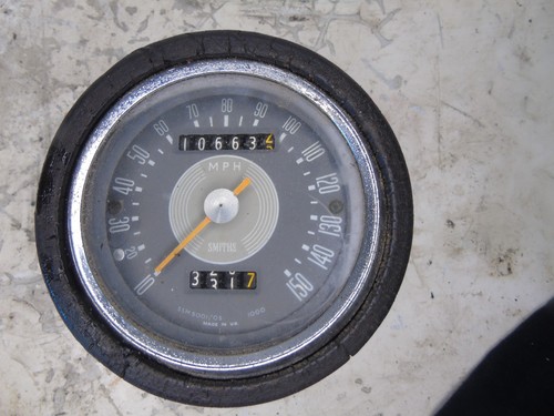 Smiths 150mph speedometer - 150mph,