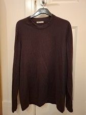 Zara Men's Jumper Dark Purple