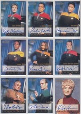 Star Trek Voyager Profiles Auto Autograph Card Selection Fleer Skybox 1998